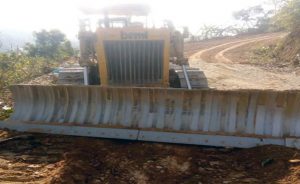 Landslide clearance at Mongsenyimti Village, Mokokchung