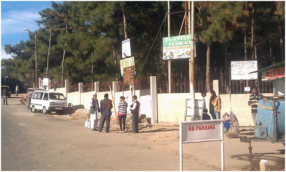 Construction of Boundary wall fencing at NEIGRIHMS, Shillong, Meghalaya (Nagaland Medical Lodge)